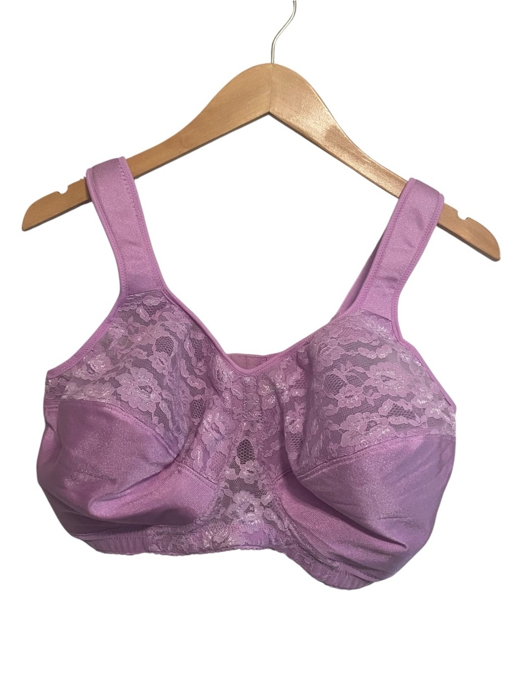 NWT Comfort Choice Light Purple The Easy Enhancer Bra Size 42DDD